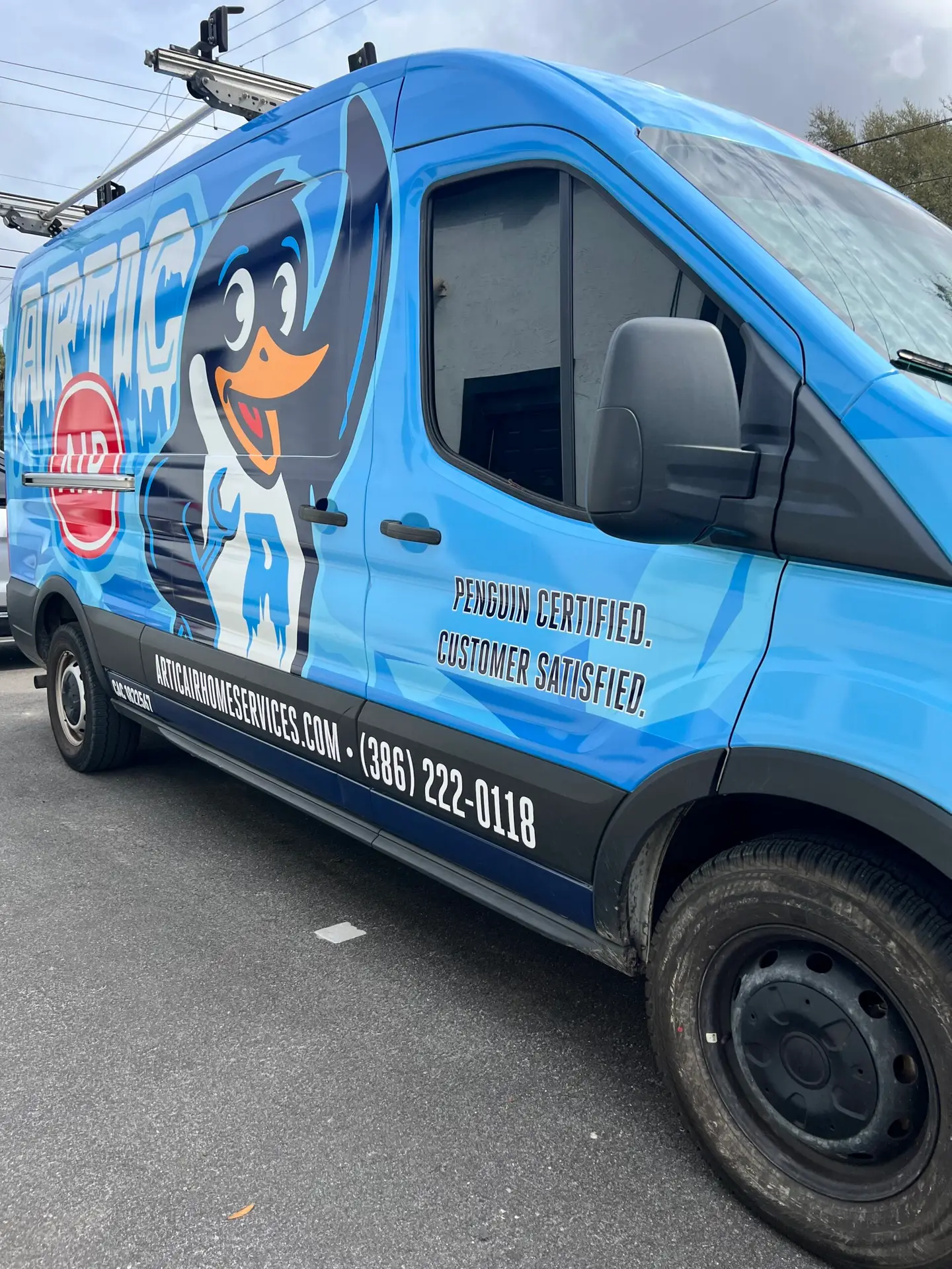 Artic Air Conditioning & Home Services van